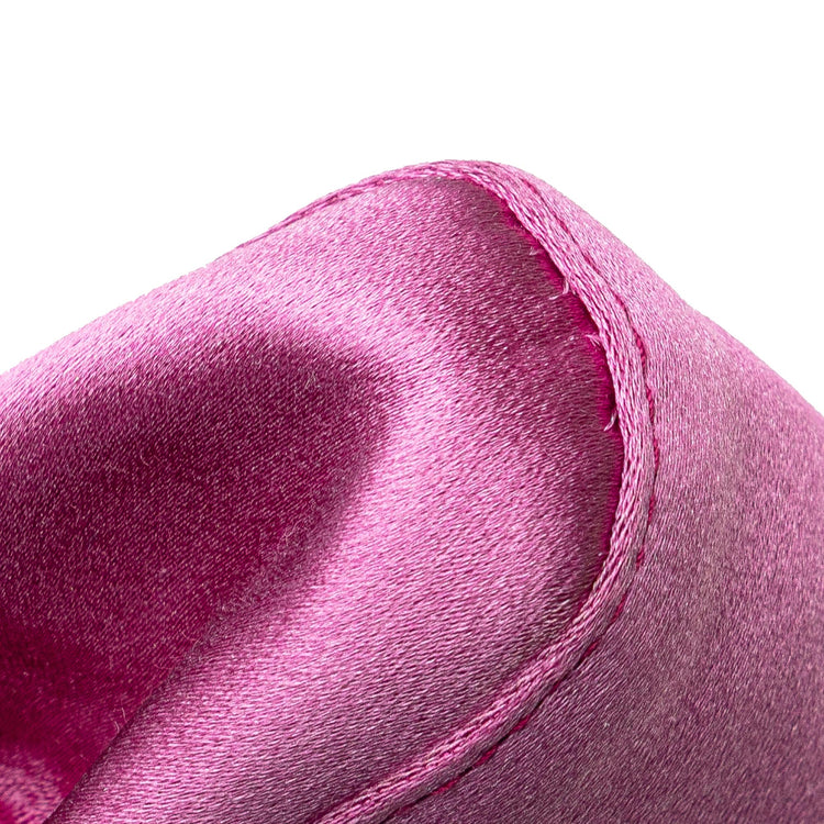 Vintage Miu Miu Pink Satin Clutch On Strap