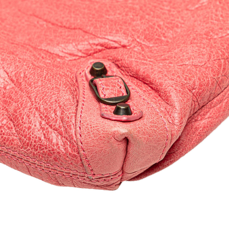 Vintage Balenciaga Pink Motocross Drawstring Pouch