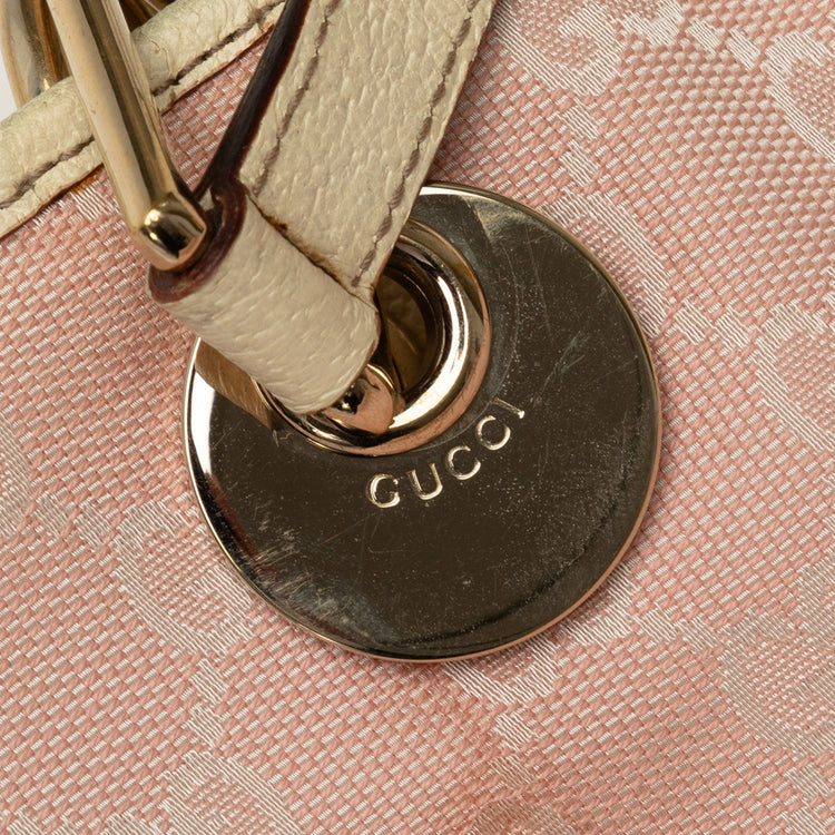 Vintage Gucci Pink Ecslipse Tote