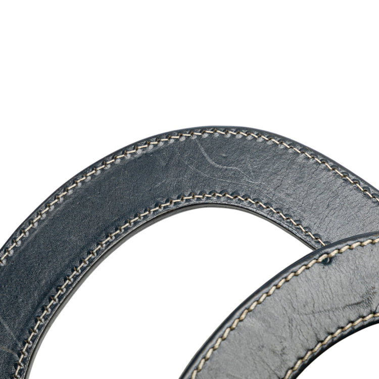 Vintage 2010 Fendi Navy Zucchino Tote