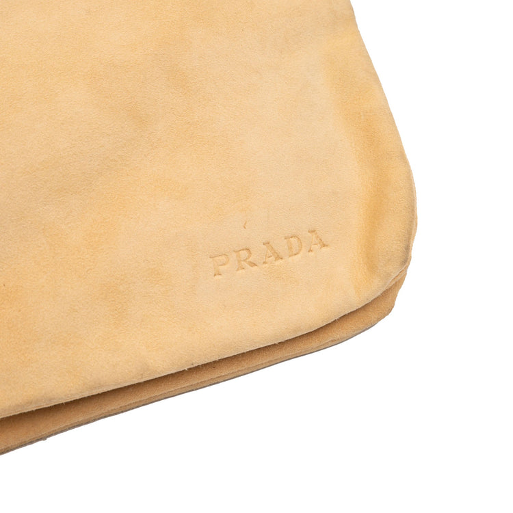Vintage Prada Suede Pouch