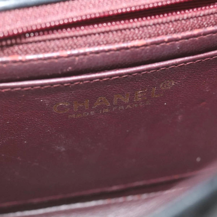 Vintage 2000 Chanel Mini Flap in Black