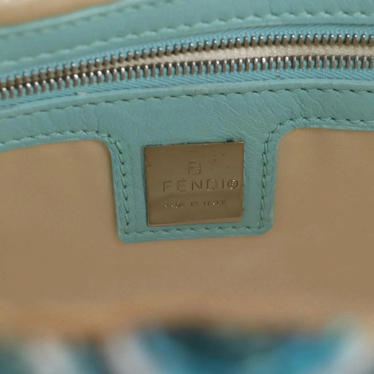 Vinage 2004 Fendi Turquoise Beaded Baguette