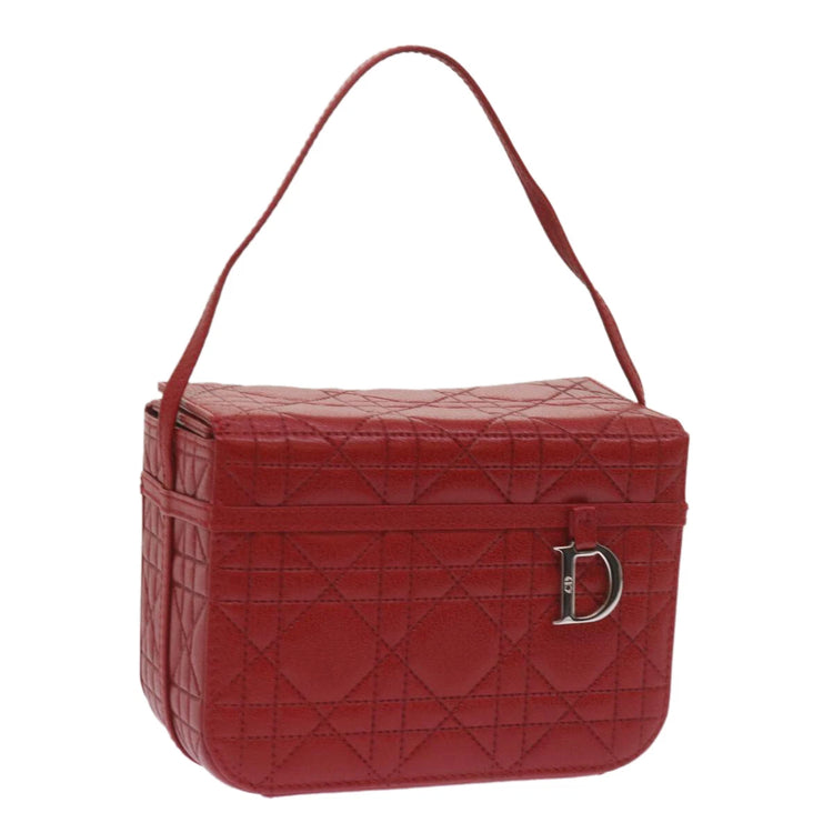 Vintage Christian Dior Red Lady Box Bag