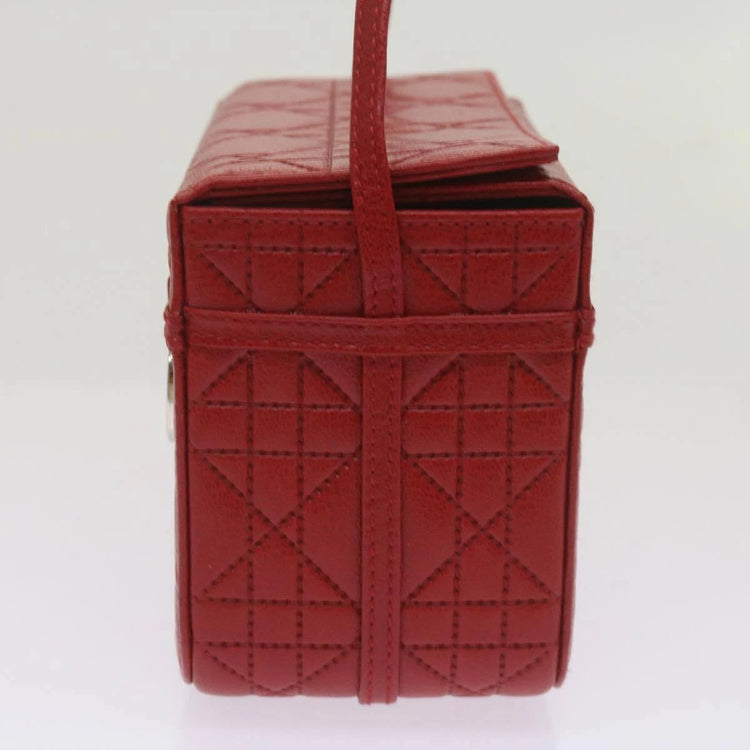 Vintage Christian Dior Red Lady Box Bag