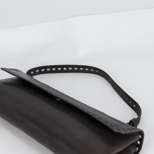 Vintage Bottega Veneta Chocolate Brown Baguette Bag