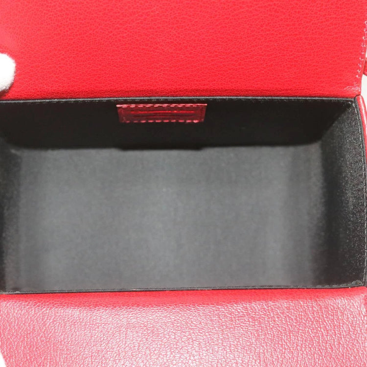 Vintage Christian Dior Red Lady Box Bag