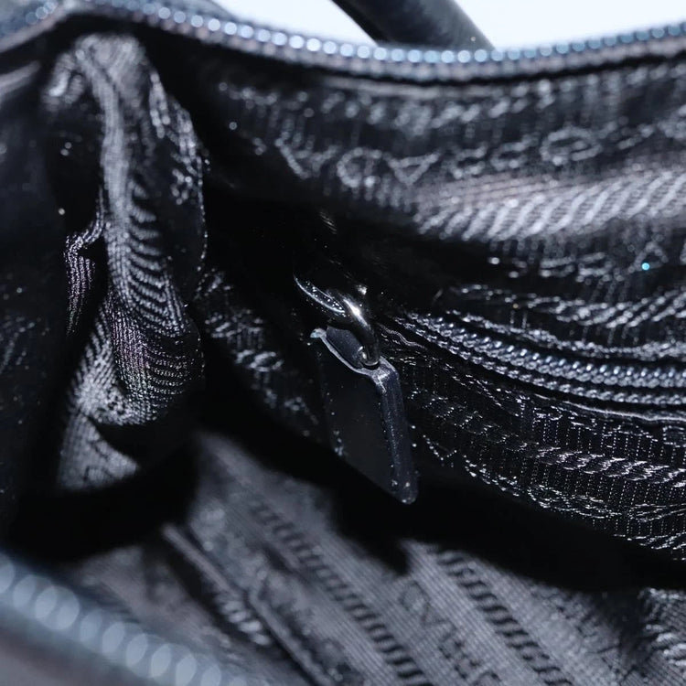 Vintage Prada Flower Nylon Shoulder Bag