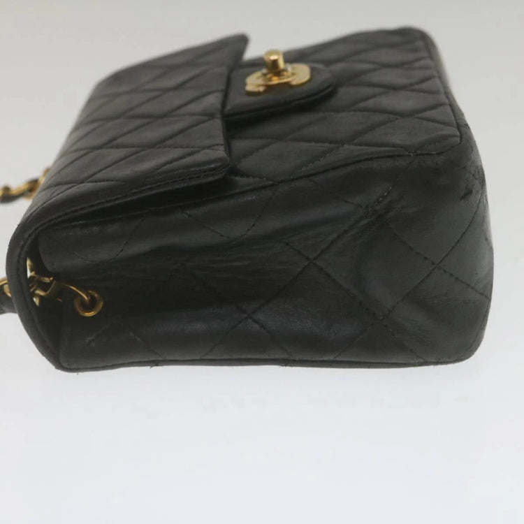 Vintage 2000 Chanel Mini Flap in Black