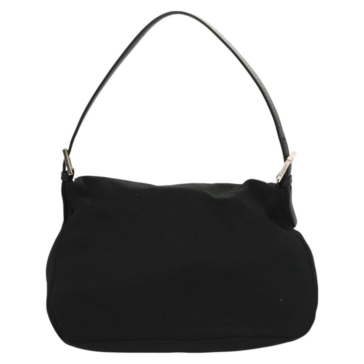 Vintage Fendi Mama Bag in Black and Silver