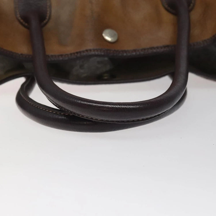 Vintage Hermes Worn In Leather Garden Party Tote