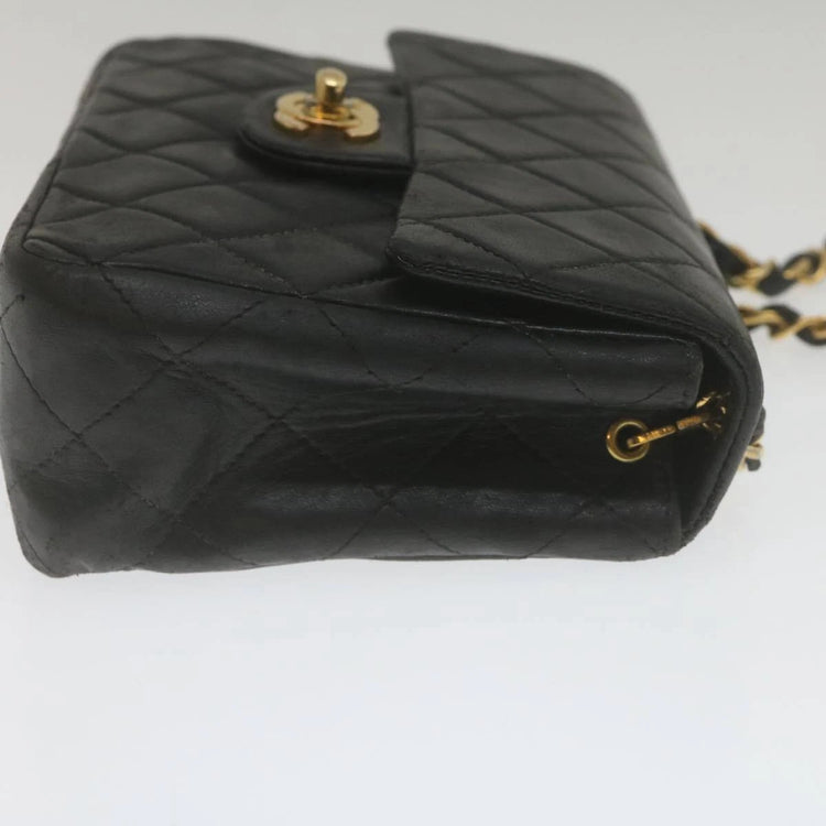 Vintage 2000 Chanel Mini Flap in Black