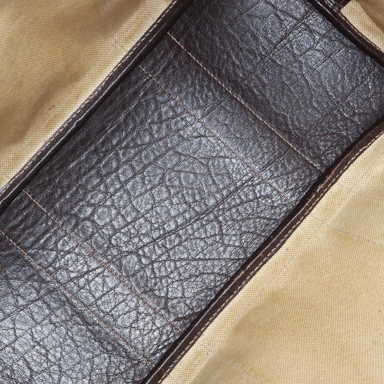 Vintage Hermes Worn In Canvas Garden Party Tote
