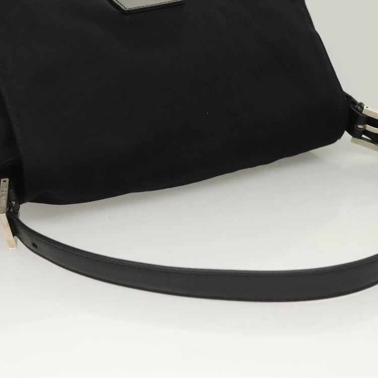 Vintage Fendi Mama Bag in Black and Silver