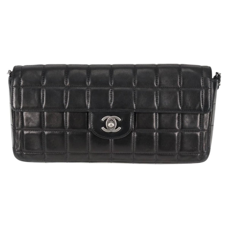 Vintage Chanel Chocolate Bar in Black