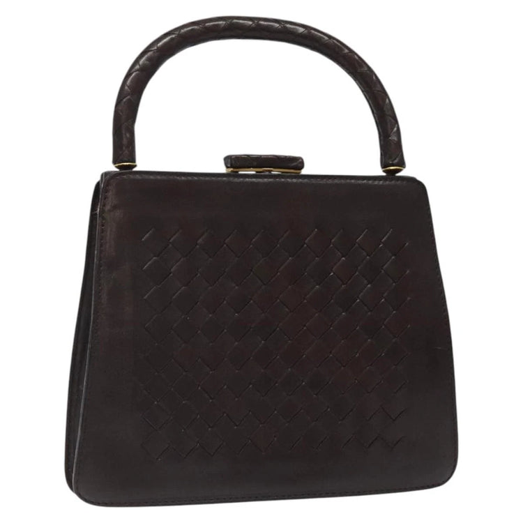 Vintage Bottega Veneta Chocolate Brown Small Bag