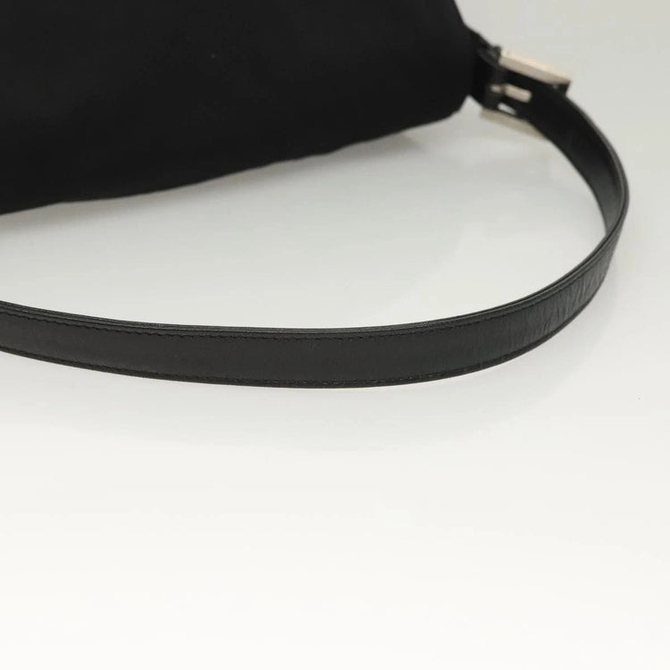 Vintage Fendi Mama Bag in Black and Silver