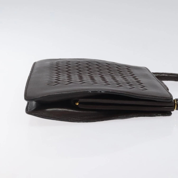 Vintage Bottega Veneta Chocolate Brown Small Bag