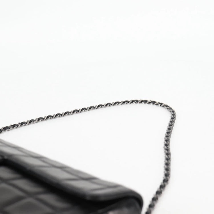 Vintage Chanel Chocolate Bar in Black