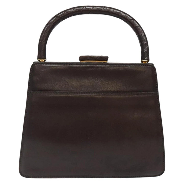Vintage Bottega Veneta Chocolate Brown Small Bag