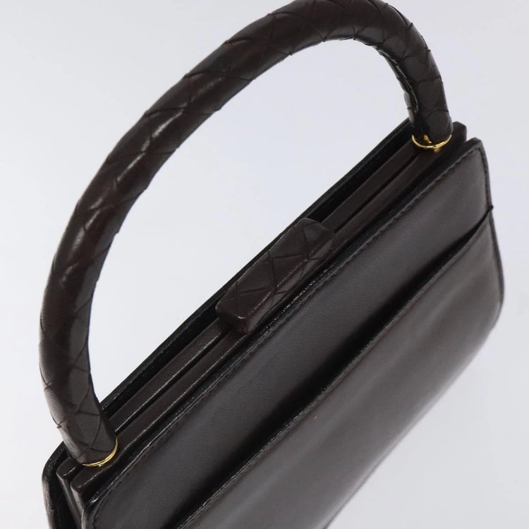 Vintage Bottega Veneta Chocolate Brown Small Bag
