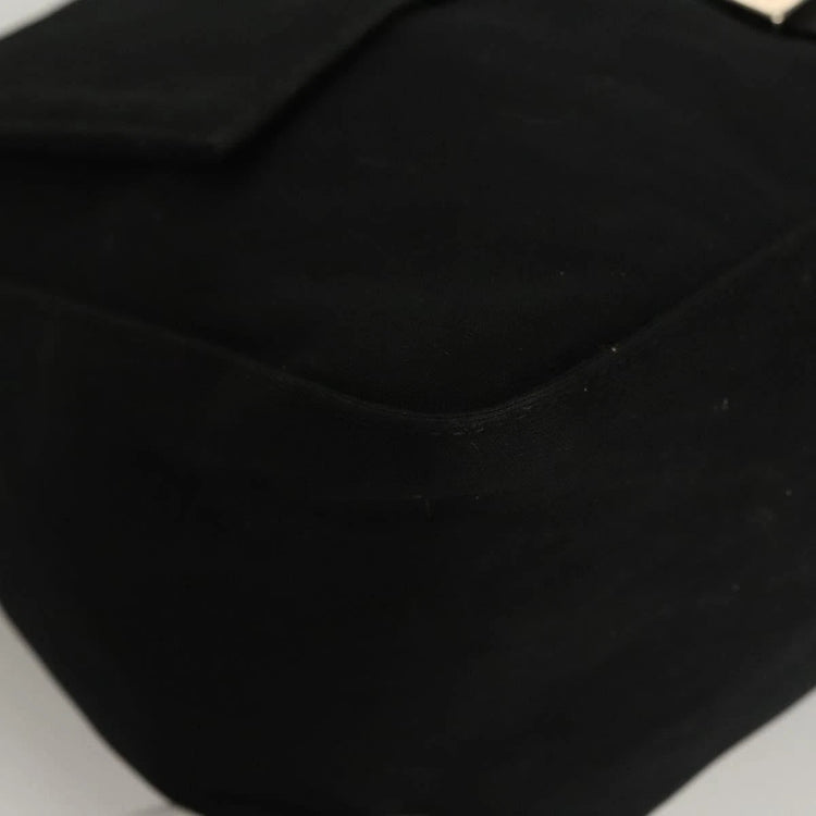 Vintage Fendi Mama Bag in Black and Silver