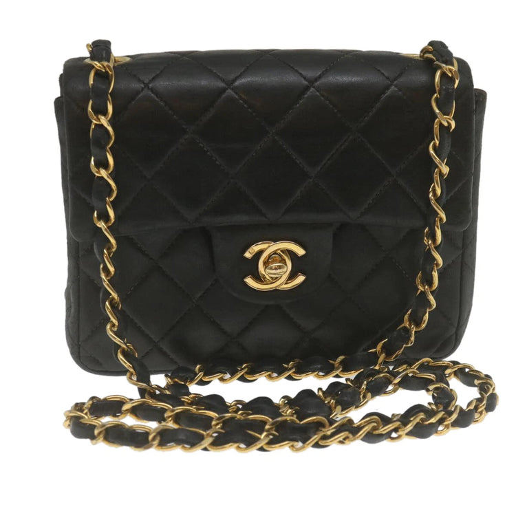 Vintage 2000 Chanel Mini Flap in Black