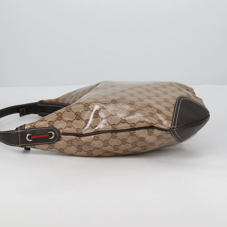 Vintage Gucci GG Crystal Shoulder Bag