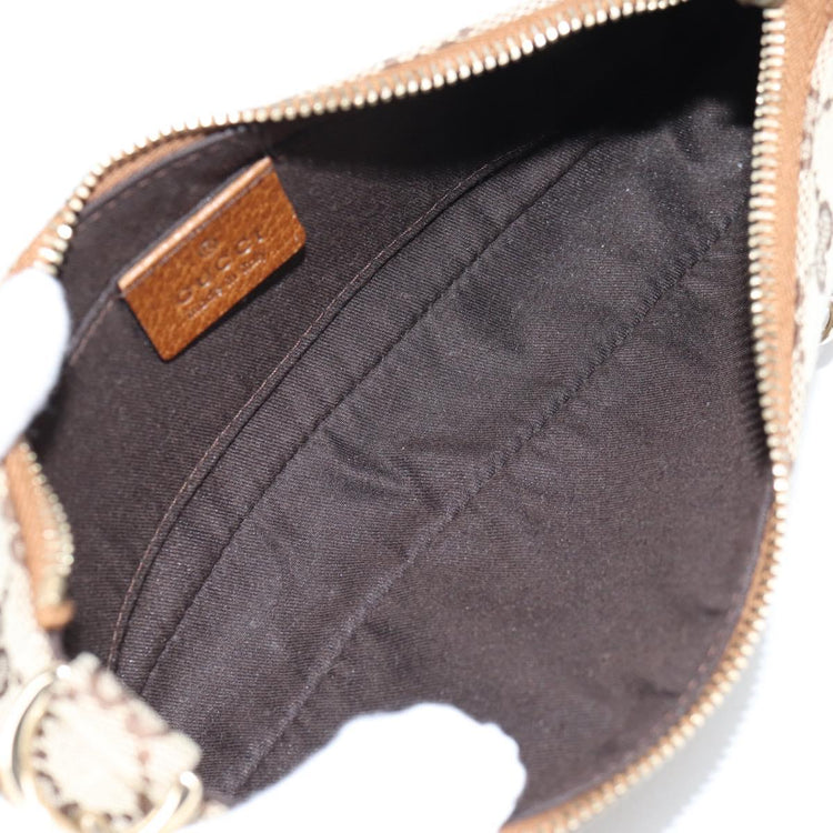 Vintage Gucci GG Canvas Chain Accessory Pouch