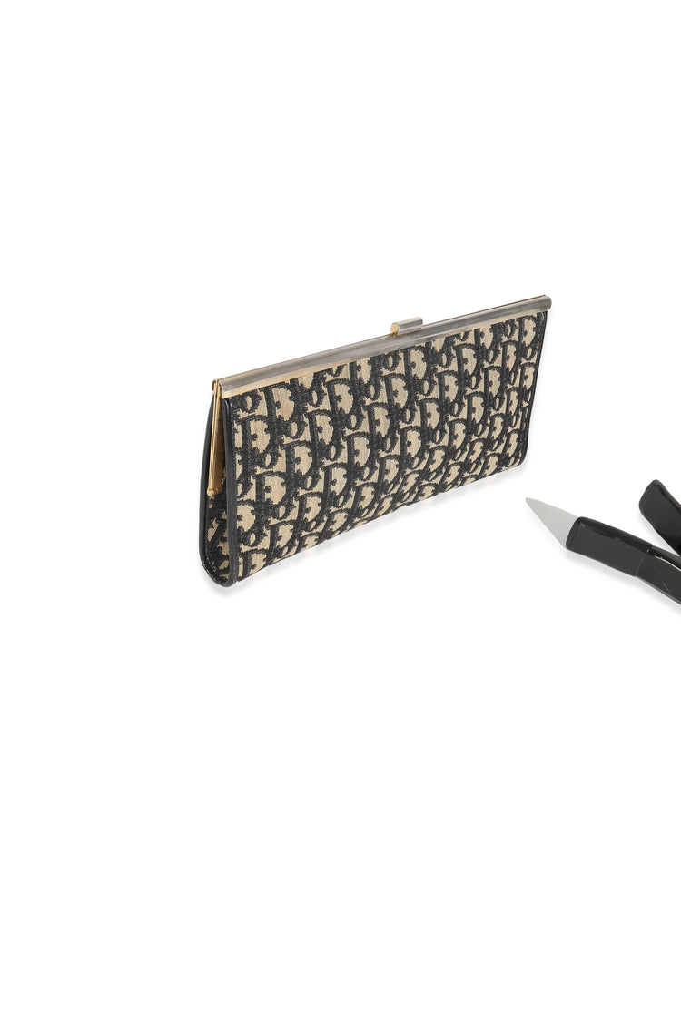 Vintage Dior Jacquard Clutch