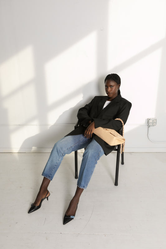 Vintage Essentials Black Blazer