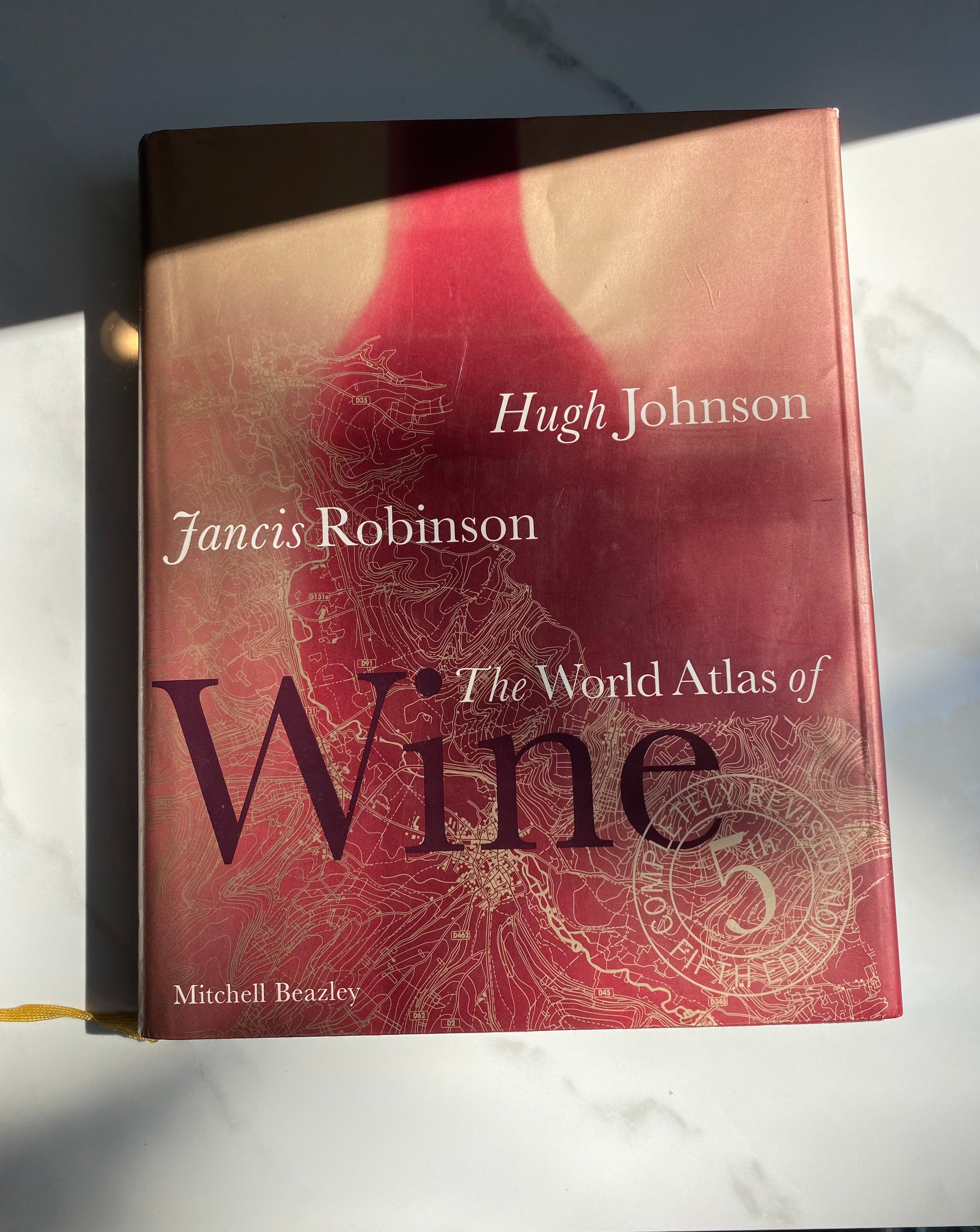 Vintage World Atlas of Wine Coffee Table Book