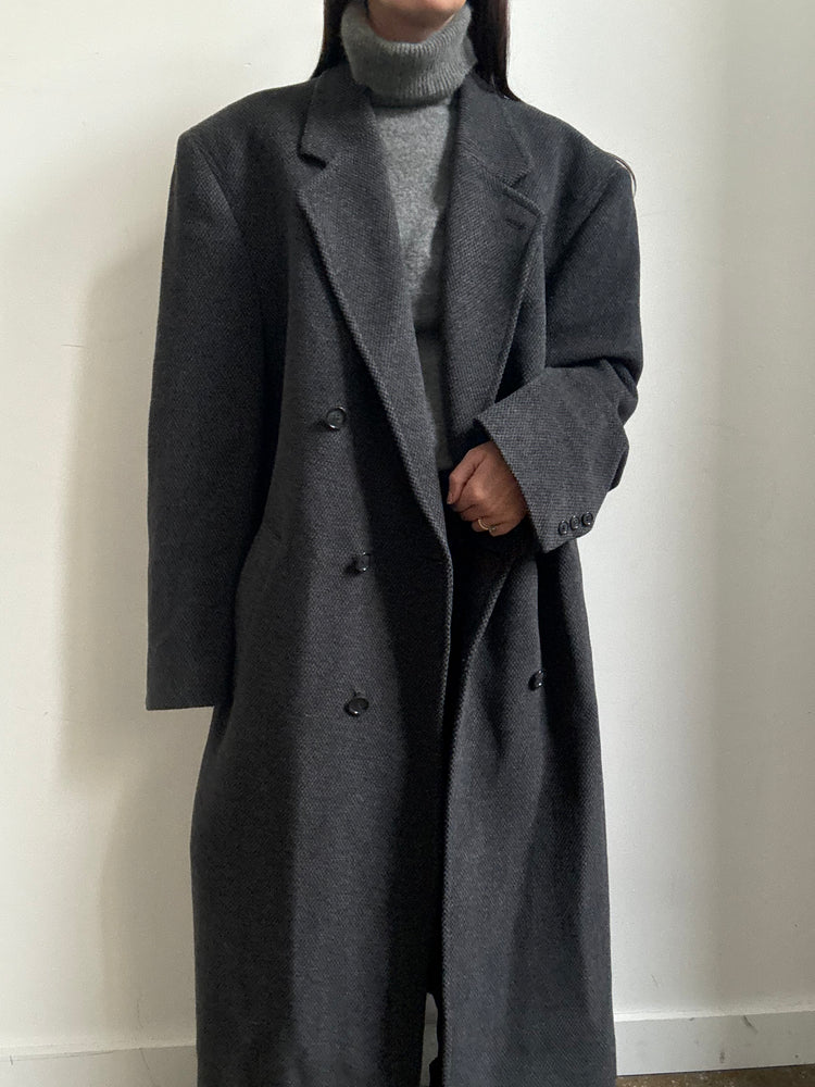 Vintage Men's Fit Wool Coat Size Medium/Large