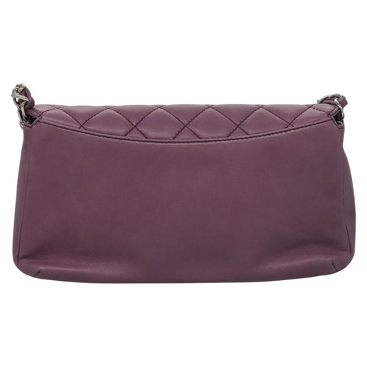 Purple Chanel Matelasse Chain Shoulder Bag