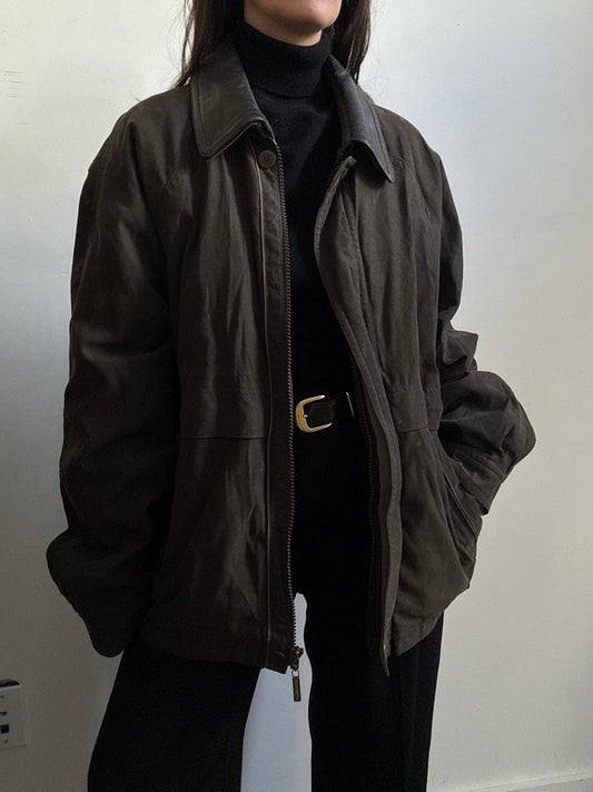 Vintage Brown Twill Barn Jacket Size XXL