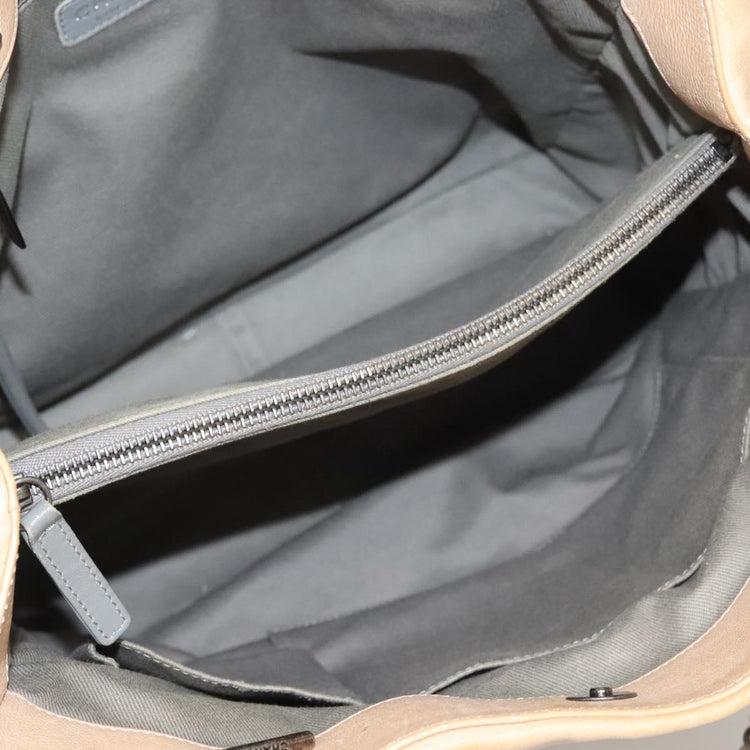 Vintage 2013 Chanel Beige Wild Stitch Tote Bag