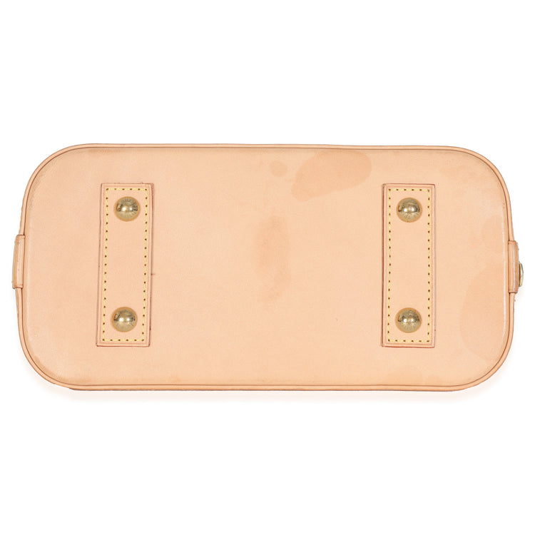Like New Alma Monogram Canvas Alma BB