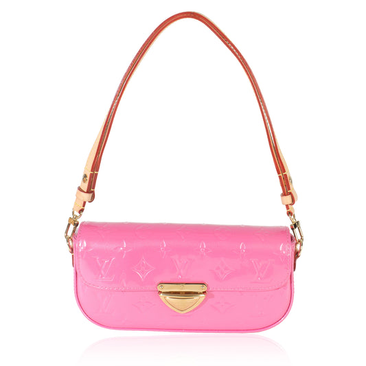 Framboise Monogram Vernis Malibu Street Pochette