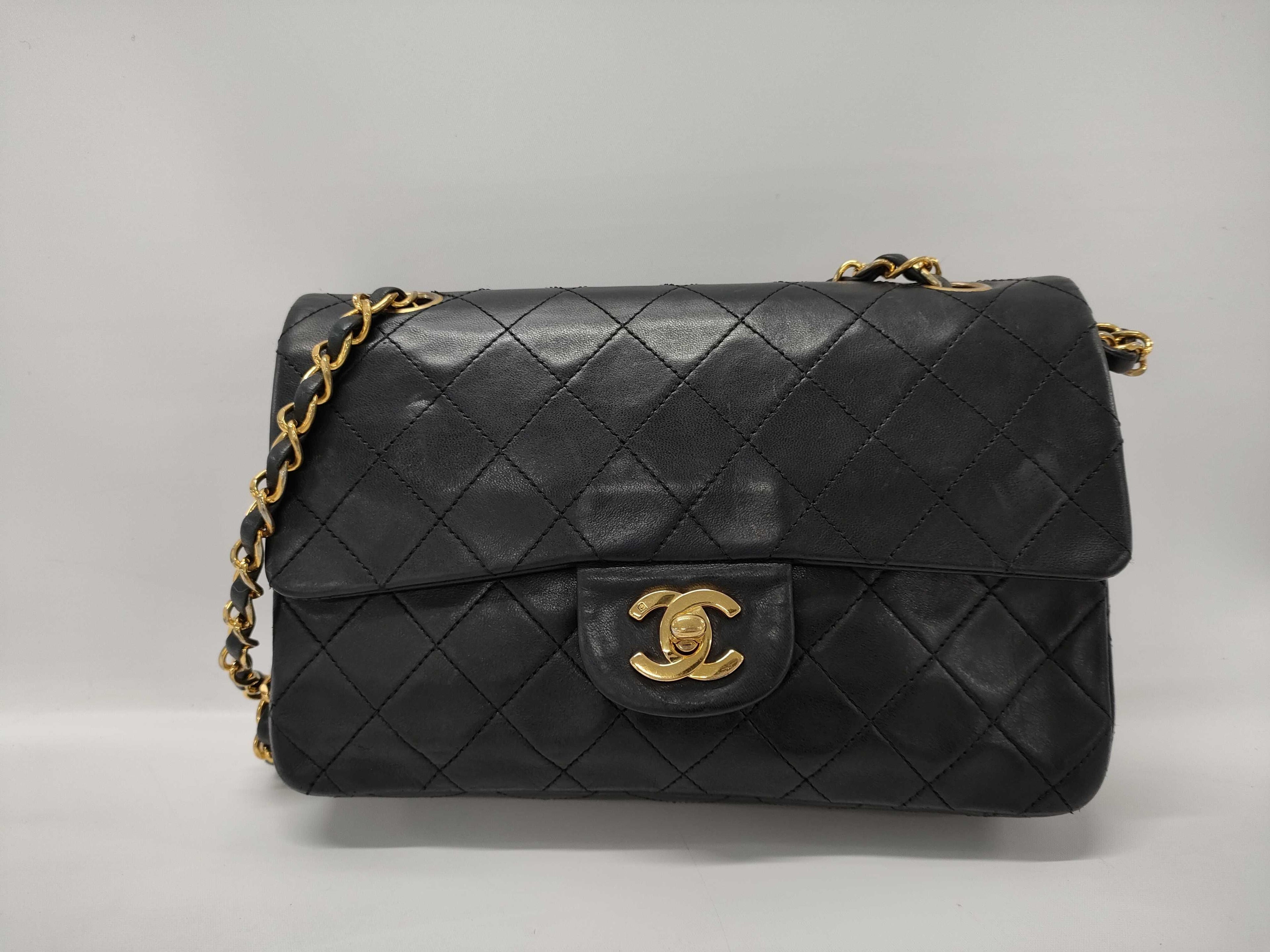 Vintage 1989-1991 Black Chanel Flap Bag
