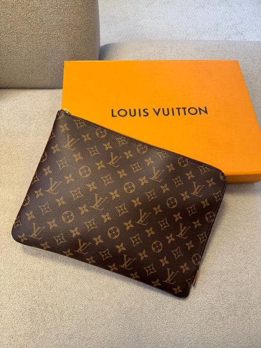 Vintage LV Laptop Monogram Case