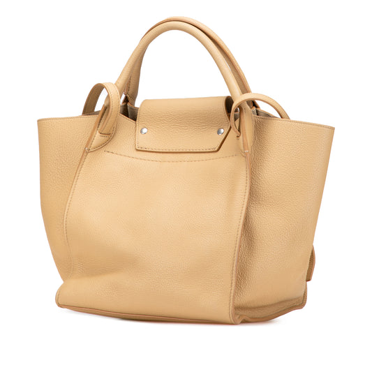 Celine Tan Leather Tote and Crossbody