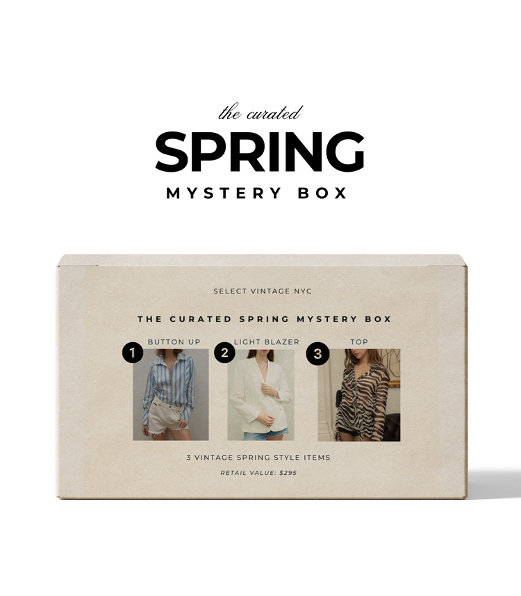 Curated Vintage Spring Neutral Mystery Box