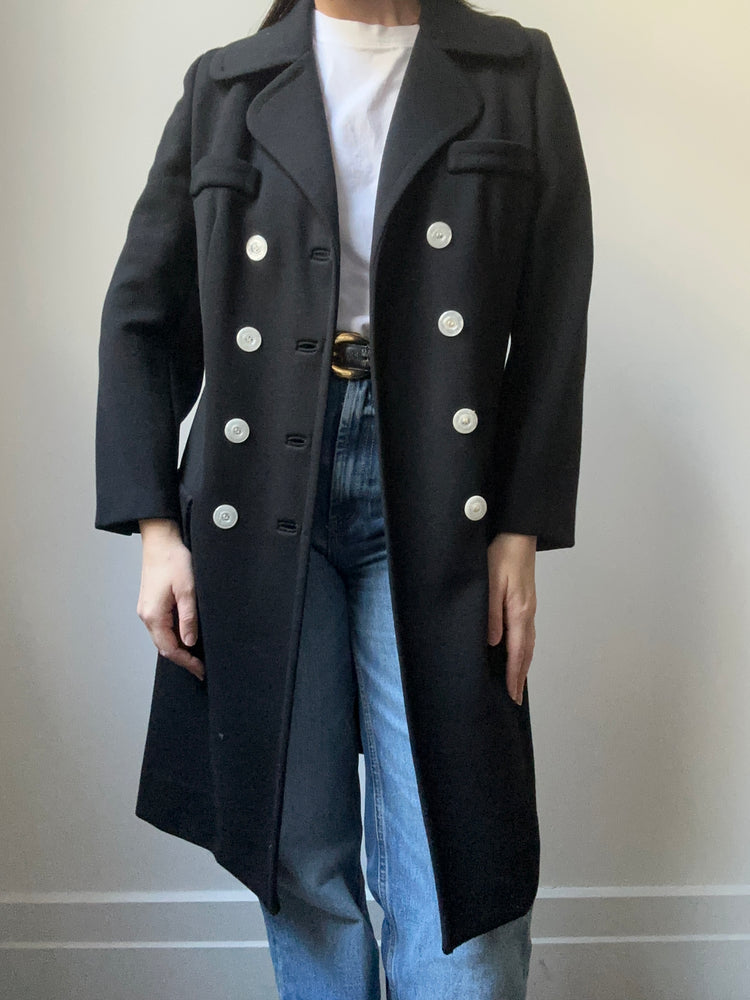 Vintage Wool Lightweight Trench Size 0/2