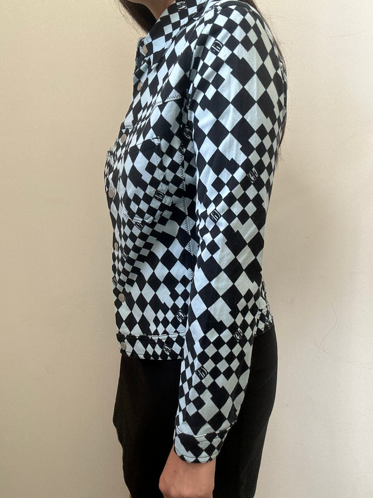 Vintage Gianfranco Ferre Italian Stretch Jacket Size Small