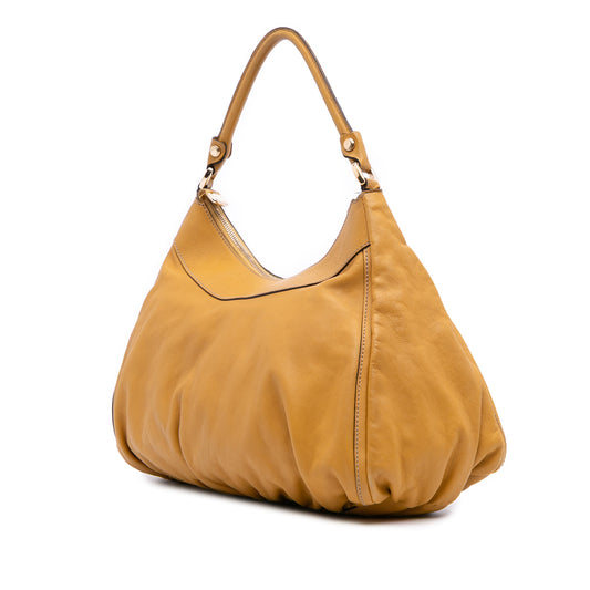 Gucci Leather Abbey D Ring Shoulder Bag