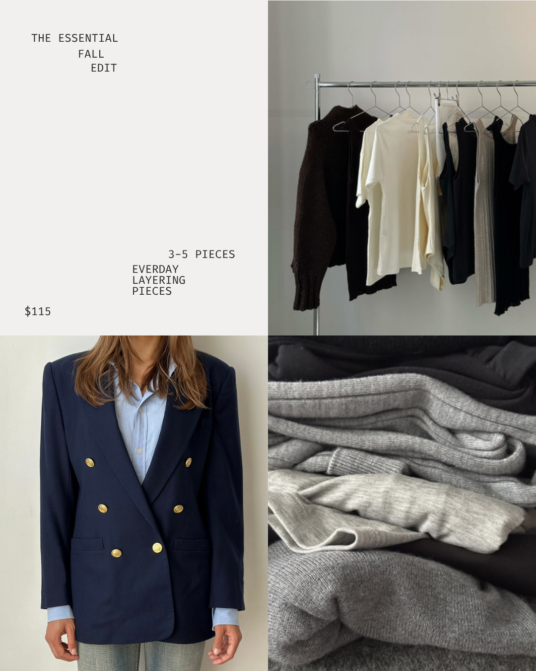 Fall Capsule Wardrobe Box