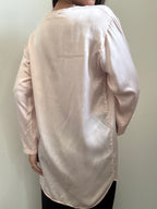 Vintage Victoria’s Secret Silk Light Pink Blouse Size Small