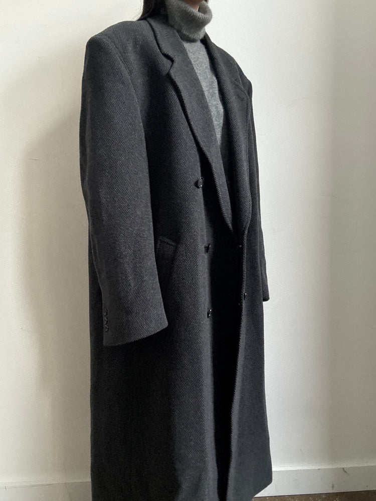 Vintage Men's Fit Wool Coat Size Medium/Large