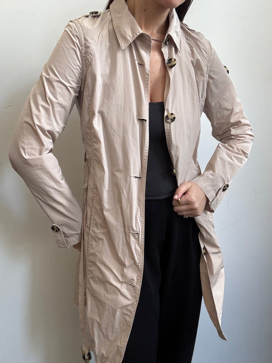 Vintage Armani Beige Trench Size XS