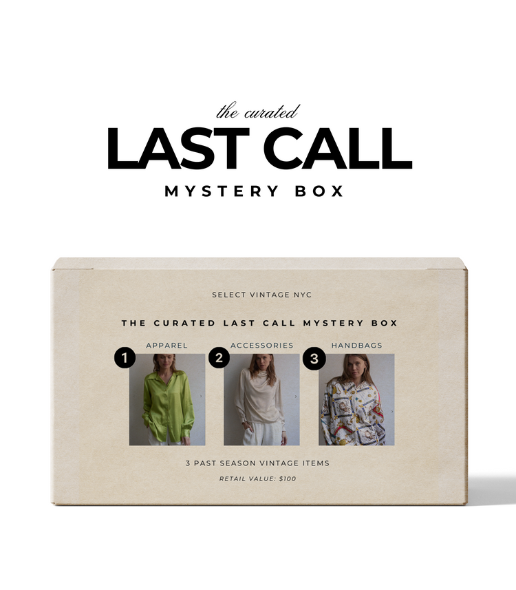 Curated Vintage Last Call Mystery Box